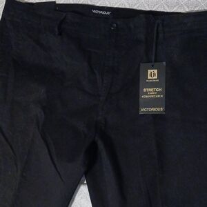 Men's Black Stretch Pants
